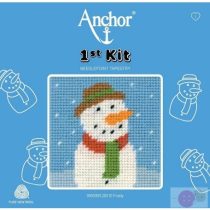 Anchor 1st kit gyerekeknek Frosty hóember gobelin klészlet