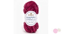 DMC Happy Chenille zseníliafonal 15 g - Lollipop meggypiros