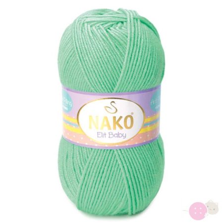 Nako Elit Baby fonal - 10001 - aquazöld