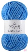 Bunny Baby plüssfonal 100-35 kék - zsenília fonal