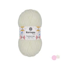 Yumurcak plüssfonal 011-törtfehér-zsenília fonal