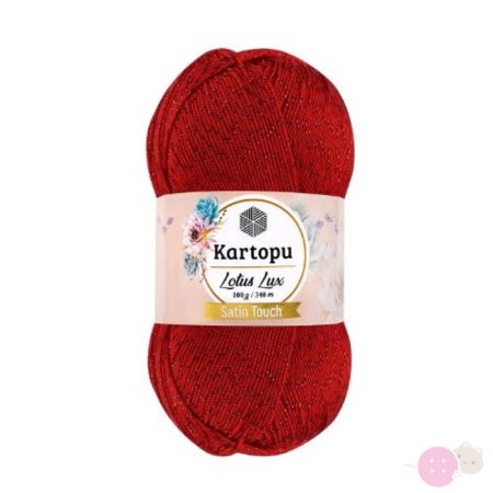 Kartopu Lotus Lux 165-piros