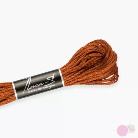 Luca-s Mouliné 396/ DMC 920/ Anchor 1004 /Puppets 7340