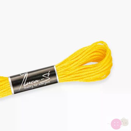 Luca-s Mouliné 366/ DMC 726/ Anchor 305 /Puppets 7302/7298