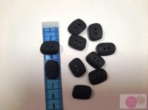 Pulli designe gomb műanyag 32" fekete