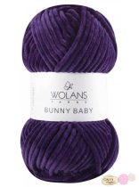 Bunny Baby plüssfonal 100-16 lila - zsenília fonal