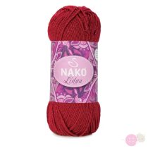 Nako Lidya csillógós akril 98211-piros