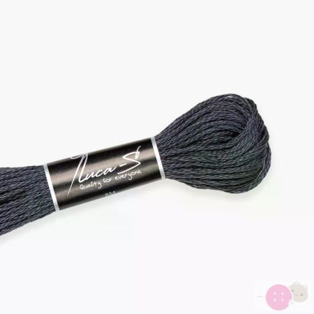 Luca-s Mouliné 502/ DMC 3799/ Anchor 236/Puppets 8236