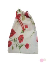 Egészségügyi zsák 20*20 cm pipacsos