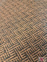 Kabát, vastag szoknya szövet  narancs-fekete