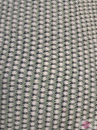 Rugalmas kevertszálas hurkolt anyag zöldes színvilág