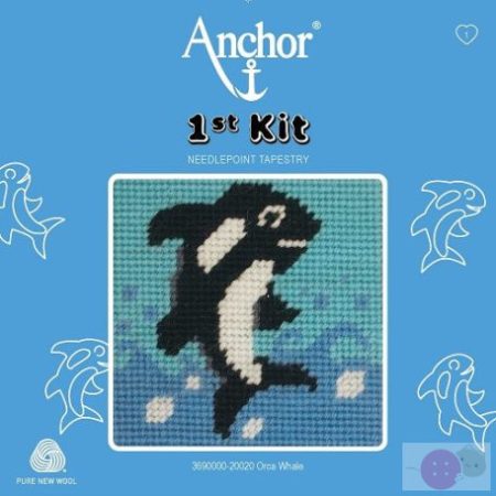 Anchor 1st Kit gobelin készlet gyerekeknek - Kardszárnyú delfin