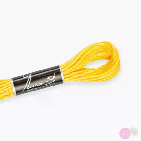 Luca-s Mouliné 372/ DMC 744/ Anchor 305 /Puppets 7302