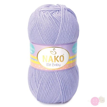 Nako Elit Baby fonal -10625-világoslila