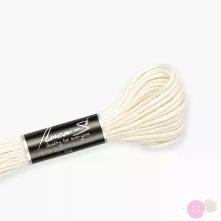 Luca-s Mouliné 457/ DMC 712/ Anchor 926/Puppets 3771/8257