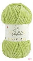   Bunny Baby plüssfonal 100-46 világos zöld - zsenília fonal