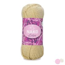 Nako Lidya csillógós akril 98415-arany