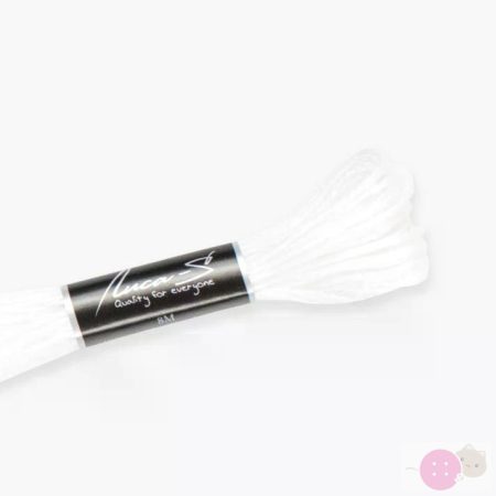 Luca-s Mouliné White/ Puppets 7001/ Anchor 1 White/fehér 