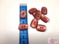 Pulli designe gomb műanyag 32" fáradt rózsaszín