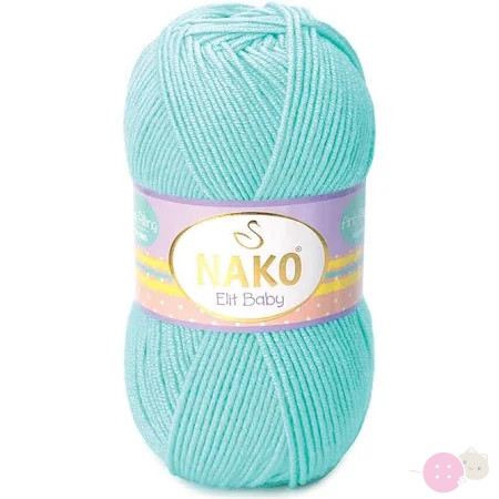 Nako Elit Baby fonal -10535-világos türkiz