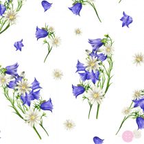 Digitális nyomtatású pamut puplin-md056-virágok