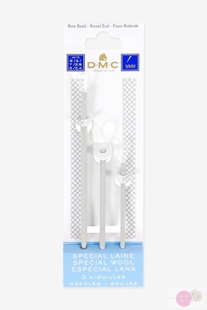 DMC 6135/5 Gyapjú tűkészlet - Gyapjú és vastag szövetekhez 
