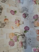 Hortenziás viaszos vászon