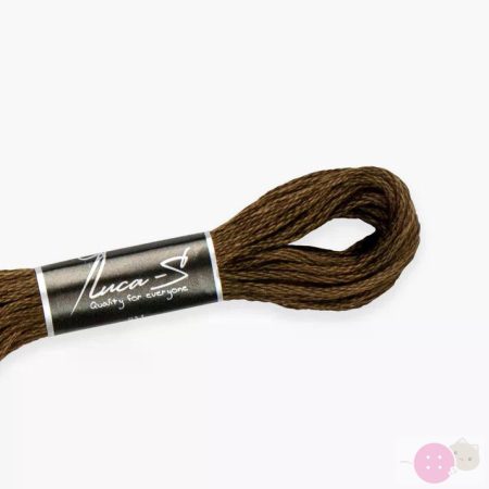 Luca-s Mouliné 454/ DMC 898/ Anchor 360/Puppets 7360