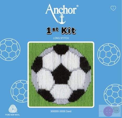 ANCHOR 30006 '1st Kit' hímzőkészlet gyerekeknek-labda