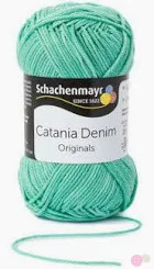 Catania Denim - emerald 170