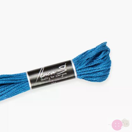 Luca-s Mouliné 201/ DMC 3765/ Anchor 107/ Puppets 7170