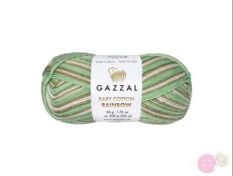 Gazzal Baby Cotton Rainbow - 477