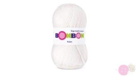 Nako Bonbon Kalin fonal - fehér