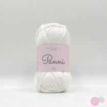 Panni horgolófonal - 001 - fehér