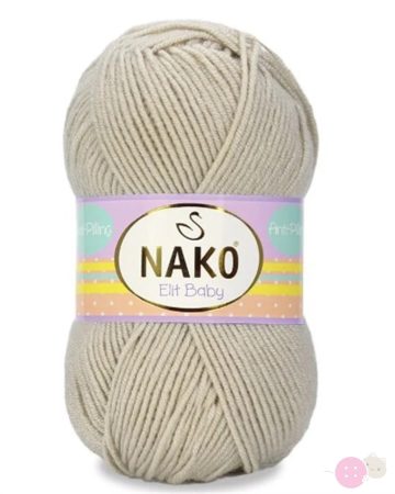 Nako Elit Baby fonal - 6662-drapp