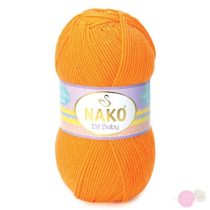Nako Elit Baby fonal - 4038 - narancs