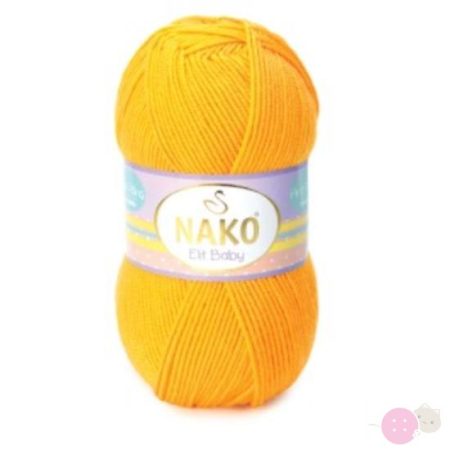 Nako Elit Baby fonal - 4674 - napsárga
