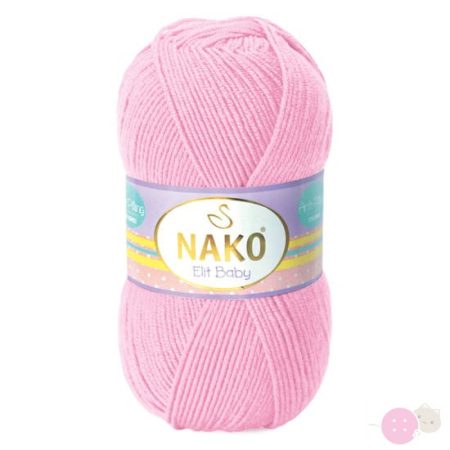Nako Elit Baby fonal - 6936 - babarózsa